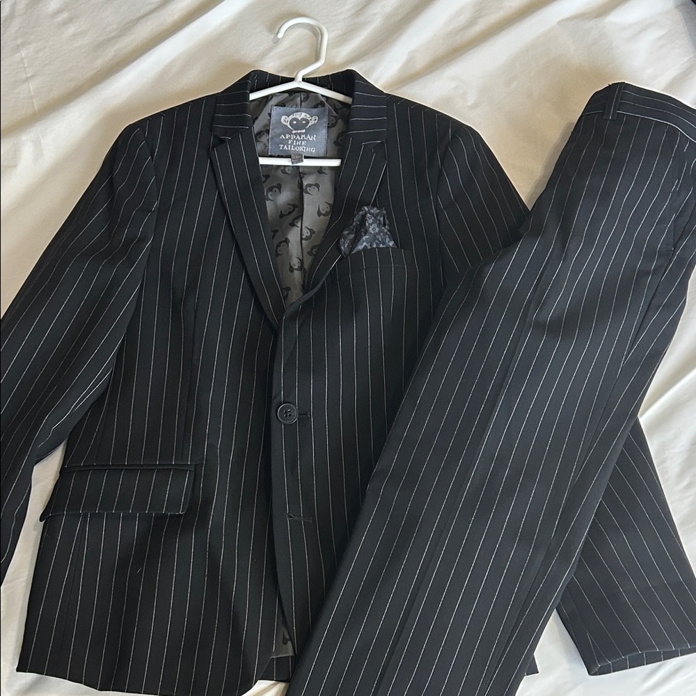 Appaman Boys Black Suit